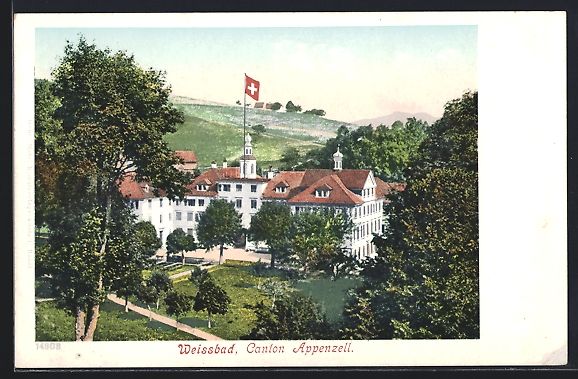 Ansichtskarten: AK Weissbad, Canton Appenzell – Gebraucht aus Berlin von bartko-reher