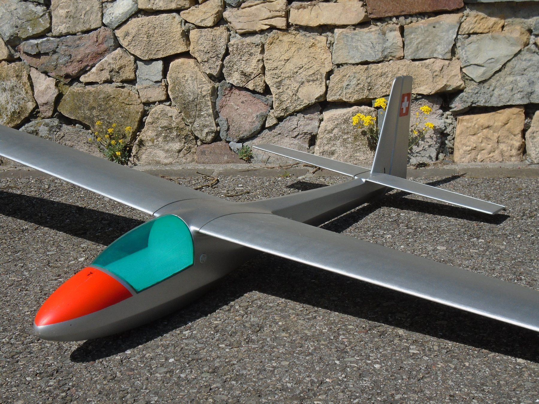 Modellismo RC: Segler, Segelflugzeug ASK 18 3.5 m Oldtimer – Usato da anwil venduto da Lancia_Fulvia 1