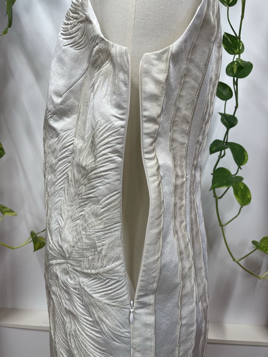 Annette Görtz Kleider: Kleid Annette Görtz Grösse 38 silberfarben  – Gebraucht aus Steffisburg von kla_65qs 4
