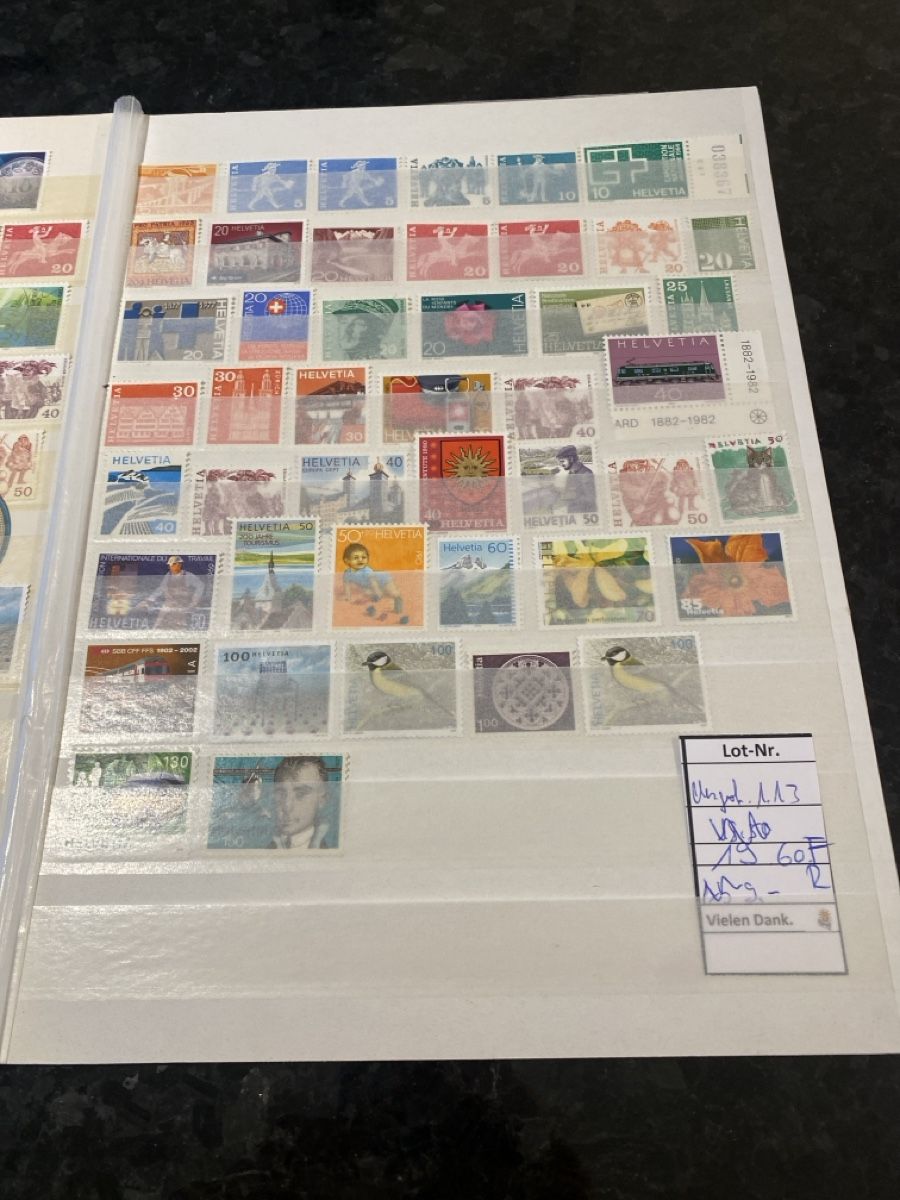 Alle Briefmarken: 60.25Fr Frankaturware postfrisch ungestempelt Sammlung – Neu (gemäss Beschreibung) aus Wil SG von Chefsugus 5