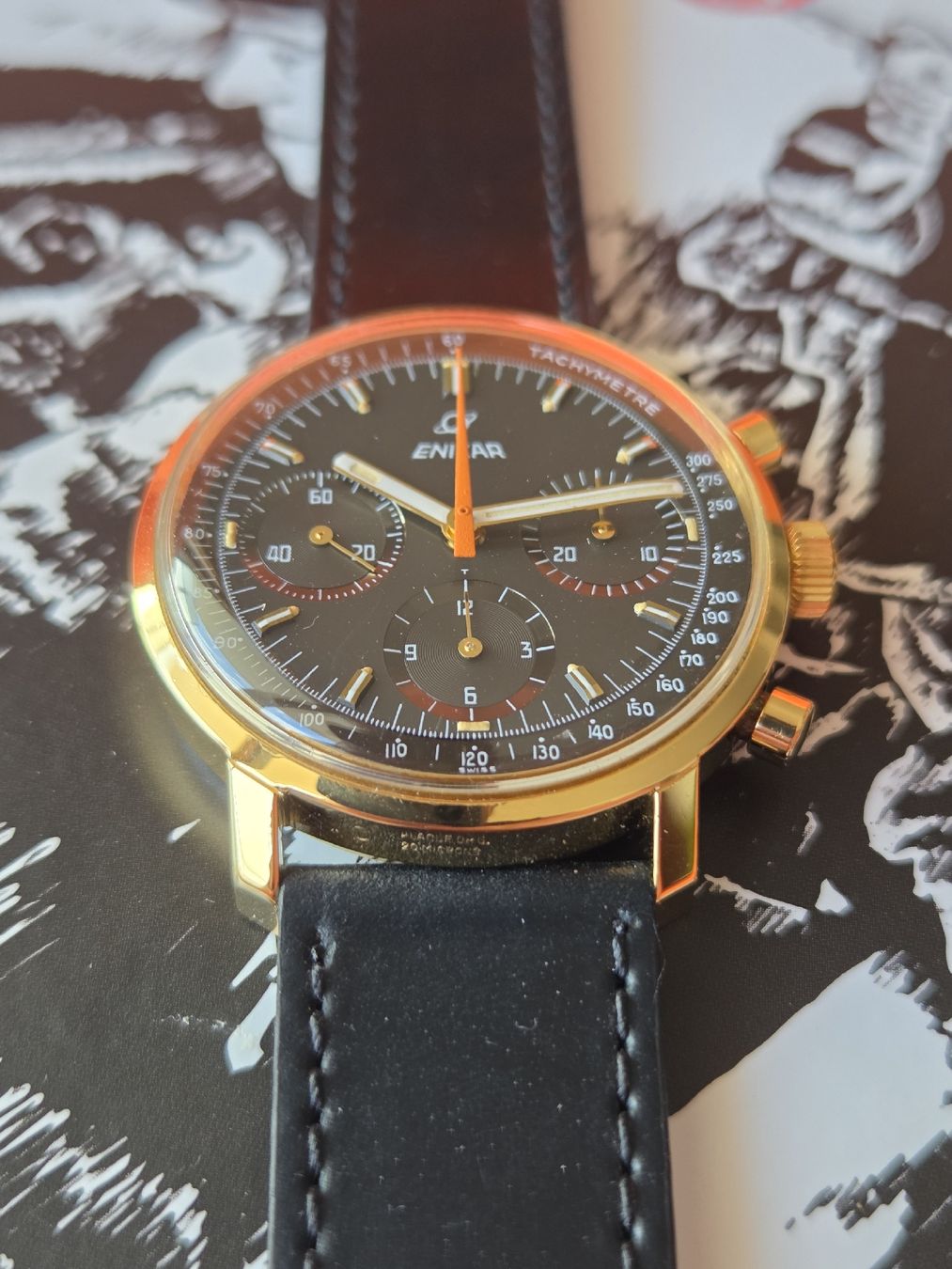 Enicar Orologi: Enicar Chronographe "Garnix" 2303 – Usato da La Chaux-de-Fonds venduto da ant_x5lr 5