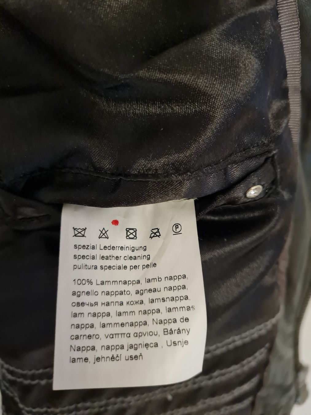 Giacche: LEDER BIKER JACKE MILESTONE GR.M – Usato da Steg im Tösstal venduto da goldlionfree 7