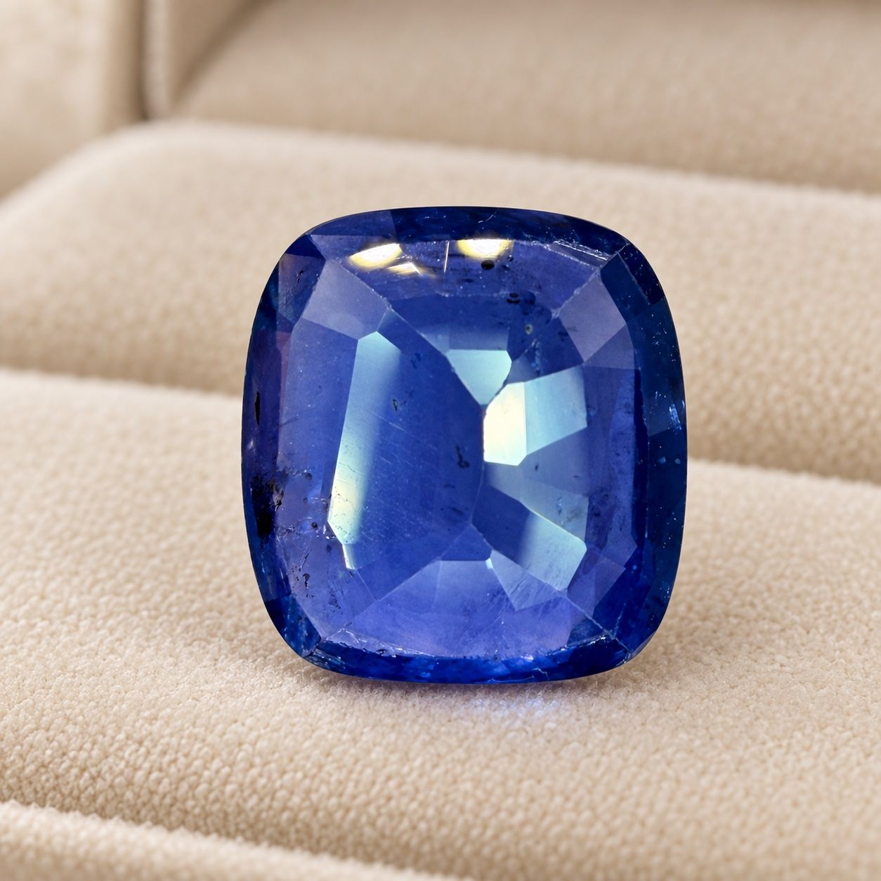 Edelsteine: Blauer Saphir 3,31ct Rectangular Cushion (IGI) – Gebraucht aus Binningen von fbnwst 2