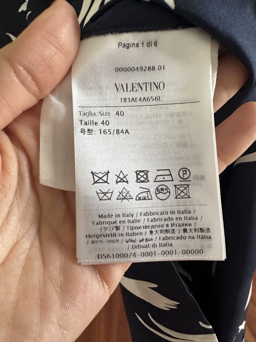 Valentino Camicette: Valentino silk blouse dress – Usato da Oberwil b. Zug venduto da An_you78 3