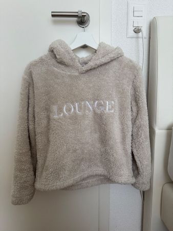 Lounge Apparel Teddy Hoodie Beige – Grösse XS – neuwertig