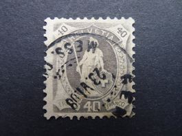 1907 Nr. 89A gestempelt SBK 300.-