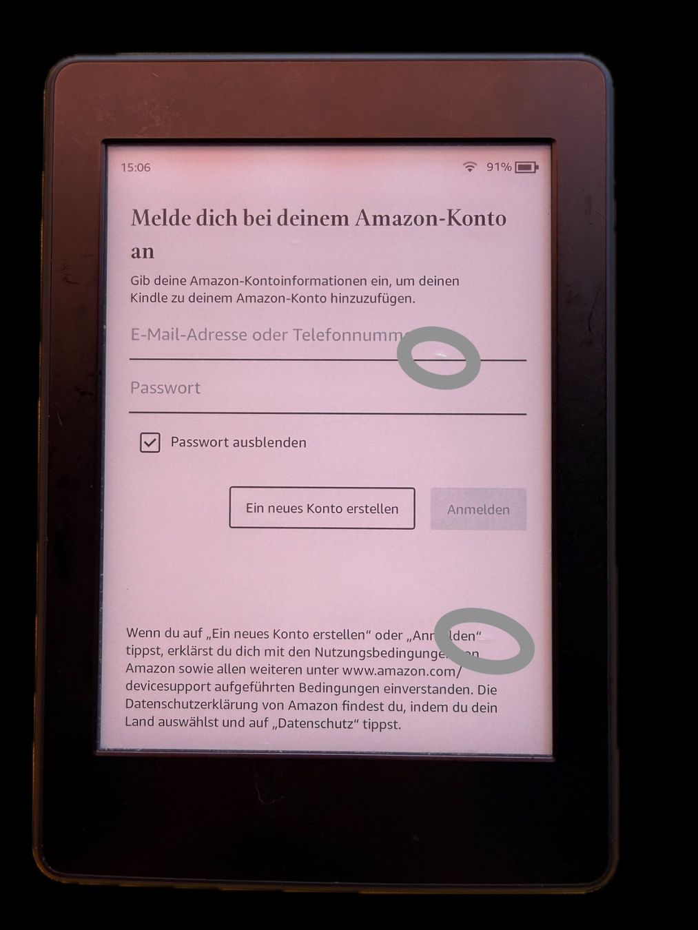 Amazon Tablet PC: E-Reader Amazon Kindle 2017 – Gebraucht aus Luzern von Piera000 2