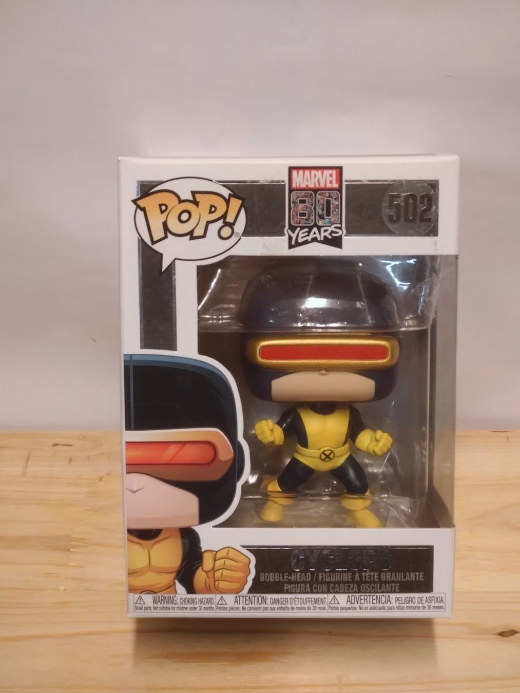 Funko Statuette: Figurine Funko Pop Cyclops Marvel 80 Ans - 502 – Nuovo e nell'imballaggio originale da Farvagny-le-Grand venduto da LaCaverne