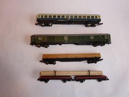4 diverse Wagen von Lima, 2 x neuwertig und 2 x gebraucht
