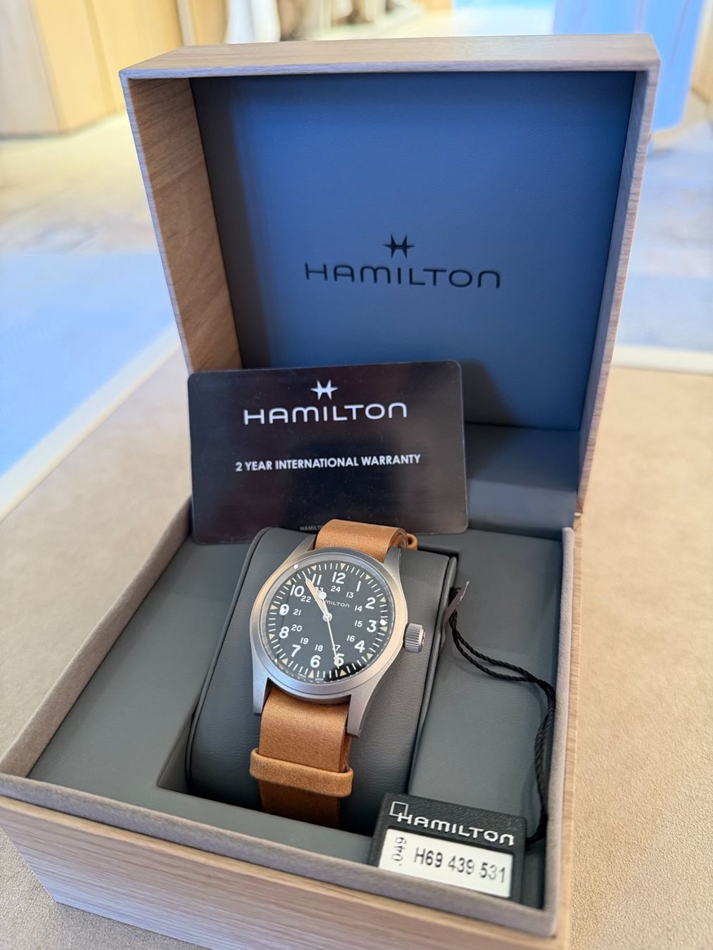 Hamilton Uhren: Hamilton Khaki Field NEW – Neu und originalverpackt aus Verbier von esdech 7