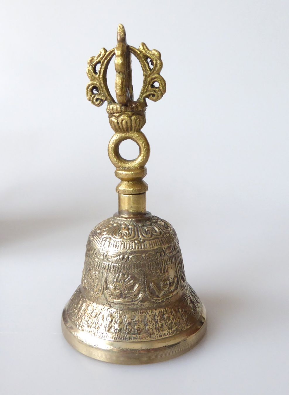Campanacci mucche: Glocke mit Dorje 11cm – Nuovo e nell'imballaggio originale da Mauren venduto da Yeelen
