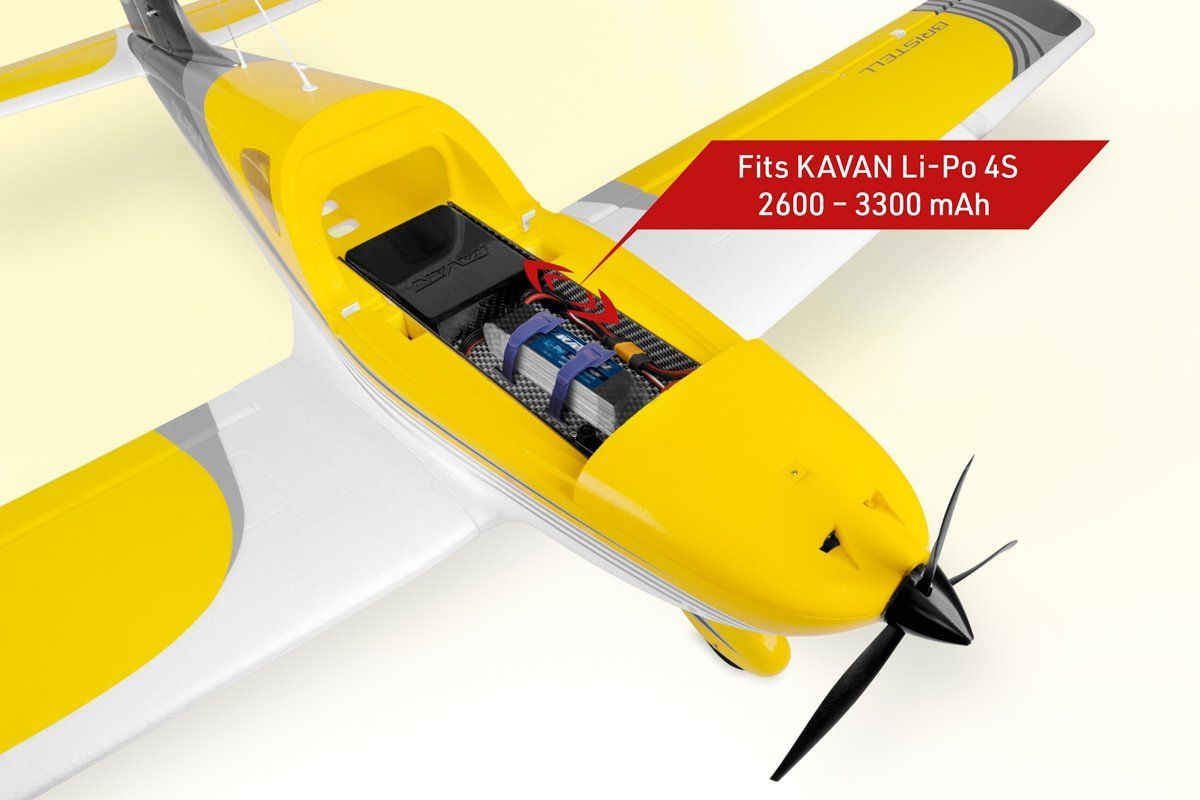 Modellismo RC: KAVAN Bristell B23 1600mm ARF - gelb – Nuovo e nell'imballaggio originale da Balsthal venduto da Jetline 3