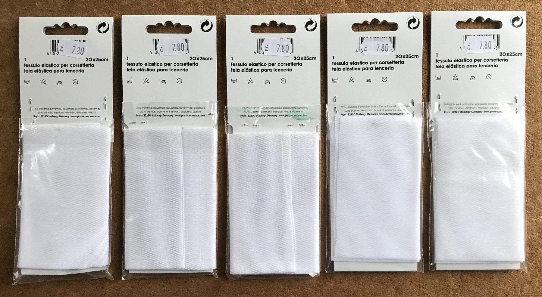 Altra biancheria intima: LOT ELASTIC-MIEDERSTOFF ORIGINALVERPACKT – Nuovo e nell'imballaggio originale da Ostermundigen venduto da Heavenmaus75 2