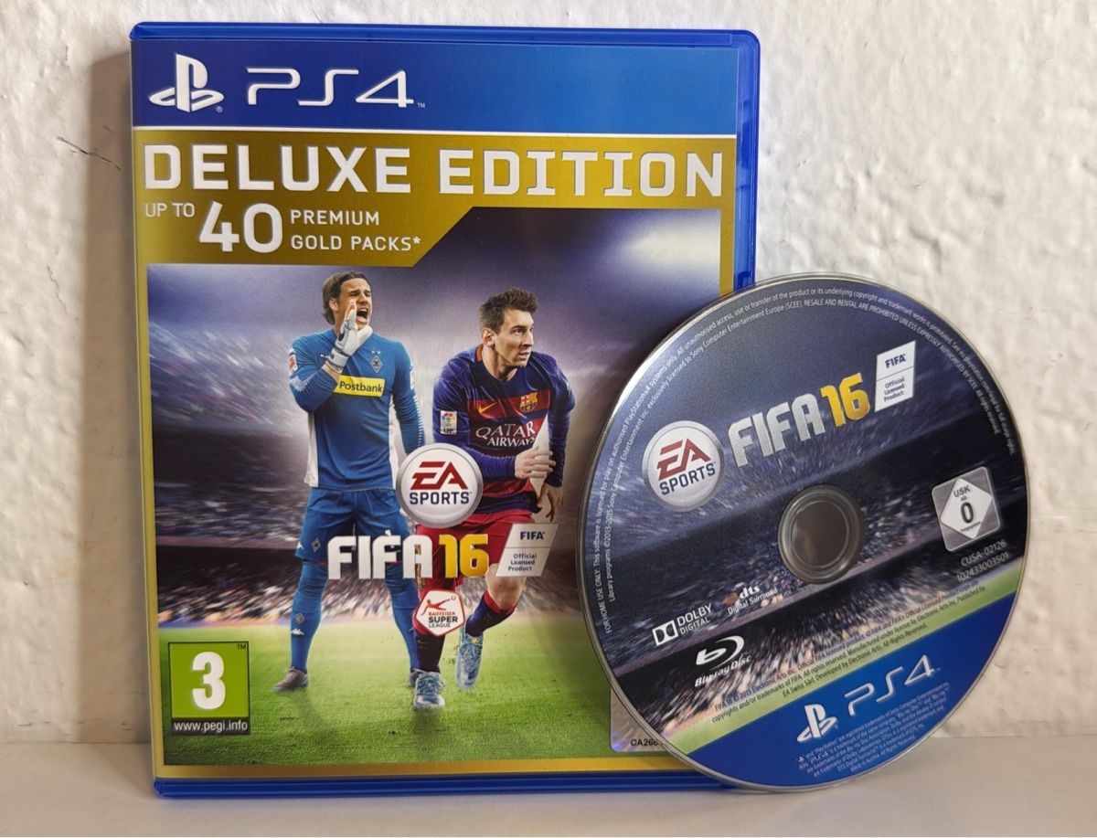 Sony Giochi: FIFA 16 Deluxe Edition - PS4/PS5 Game – Usato da Ehrendingen venduto da bubulence