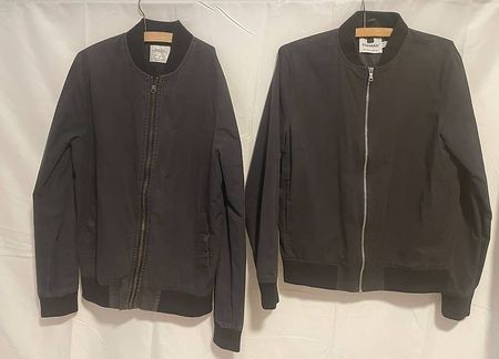 2x Bomberjacke schwarz Gr. S (Burton Menswear & Topman)