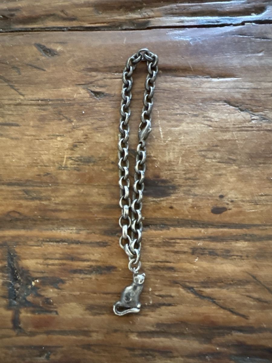 Bracciali & Braccialetti: Hübsche Armkette aus Silber Katze 22g  – Usato da Basel venduto da Joshy03 1
