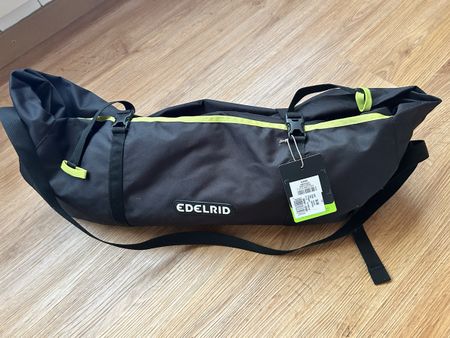 Edelrid Seilsack Liner schwarz grün neu mit Etikett