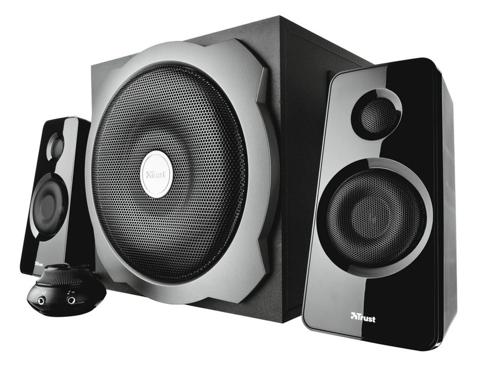 Musikbox Trust Set + Sound System Subwoofer - Top Zustand! (Gebraucht ...