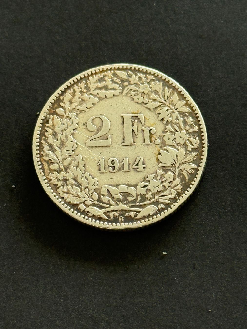 Alle Münzen: 2 Franken 1914  Rar – Gebraucht aus Wallisellen von SWISS_SILVER1 1