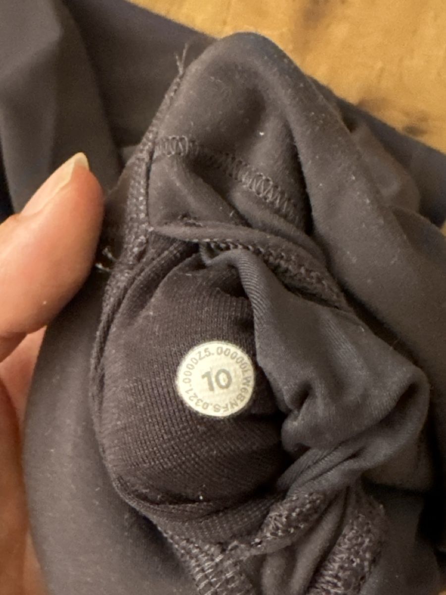 Lululemon Leggings: Lululemon Wunder Train High-Rise Crop 23" Black Granite (10) – Nuovo (secondo la descrizione) da Basel venduto da kla_6ln8 2