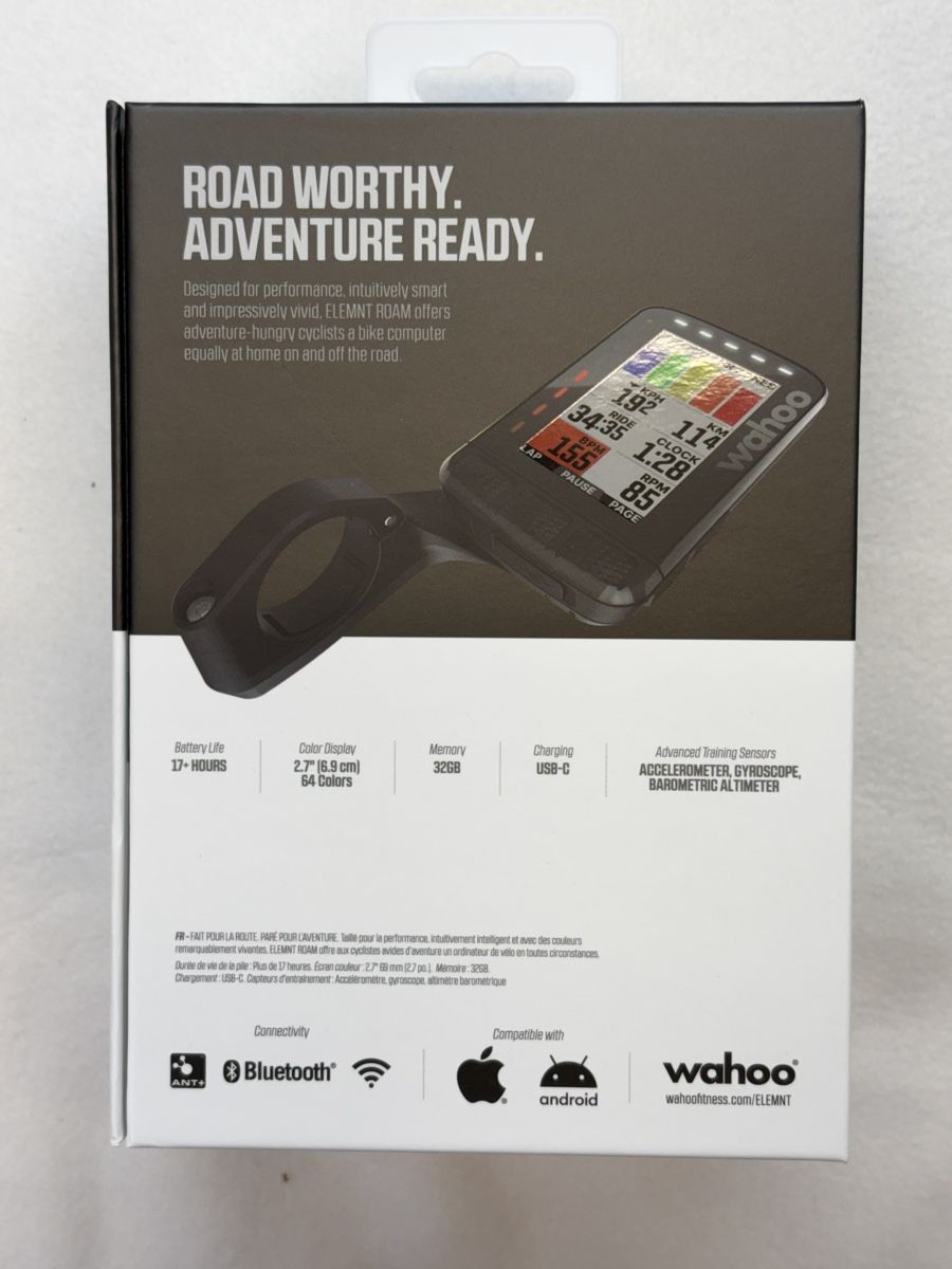 Wahoo Navigationsgeräte: Wahoo Elemnt Roam GPS Fahrradcomputer – Gebraucht aus Schlatt TG von Heyhey