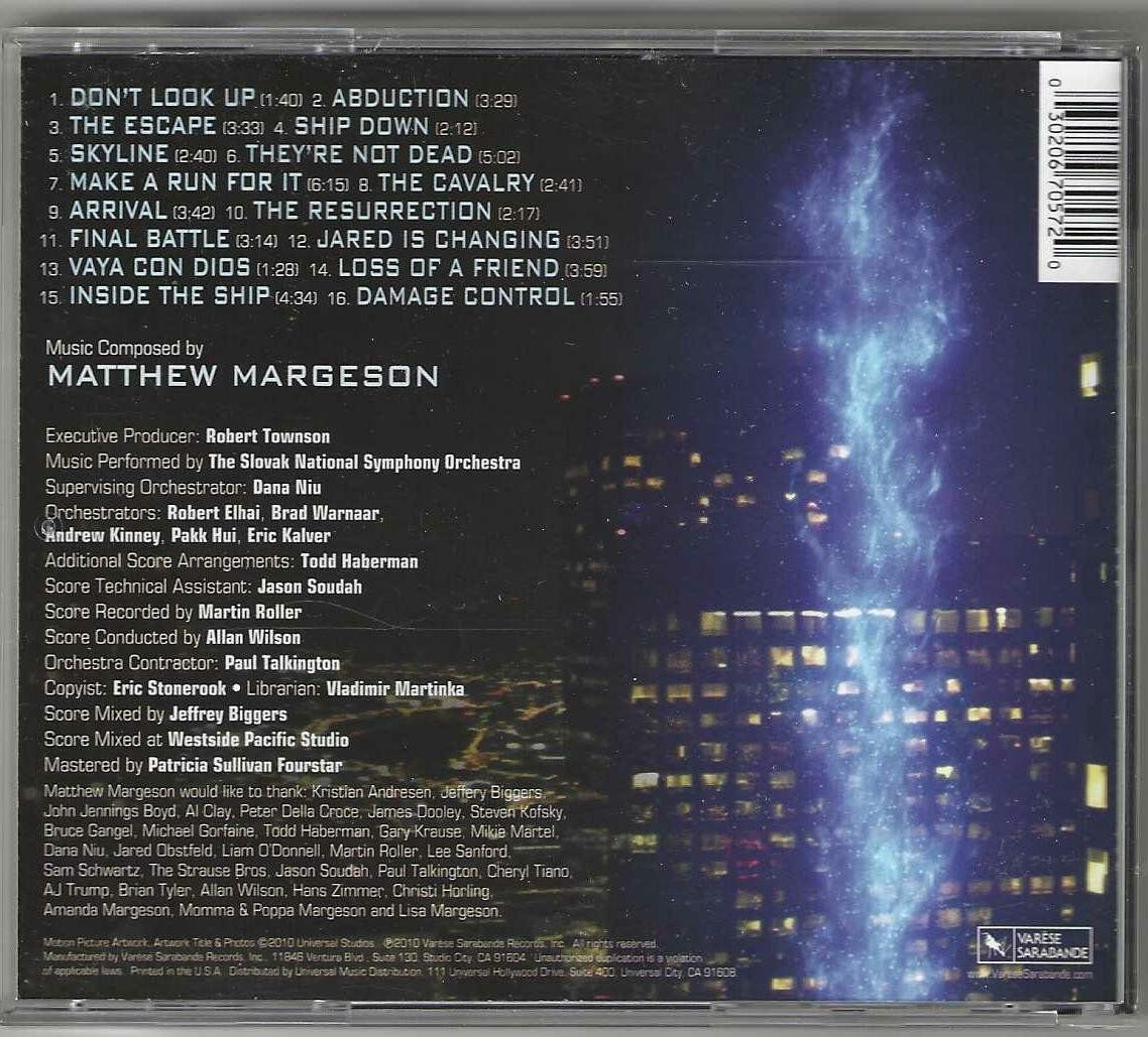 CD: Matthew Margeson - Skyline – Usato da Genève venduto da CDLPBookS 1