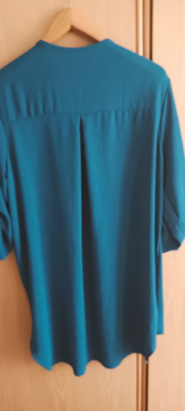Vestiti: Camicetta donna petrolio zip oro taglia unica  – Usato da Lugano venduto da ycd_rv8h 2