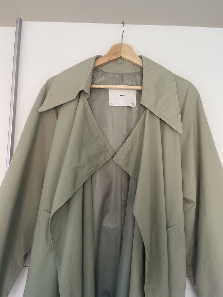 Mango Cappotti: MNG Mantel, Gr. S Farbe Khaki/beige – Usato da Winterthur venduto da nstau 3