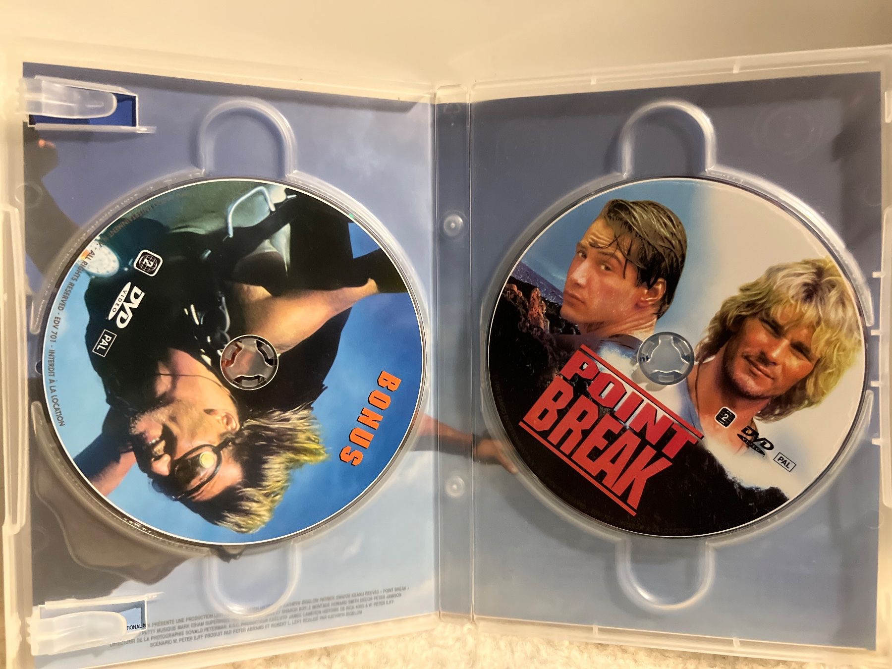 Tous les DVDs: 2DVD « Point Break » film + bonus – D'occasion à Bouveret par Feelgoodtrading 2