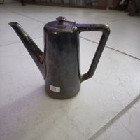 Antike Zinn Kaffeekanne, WISKEMANN ZÜRICH