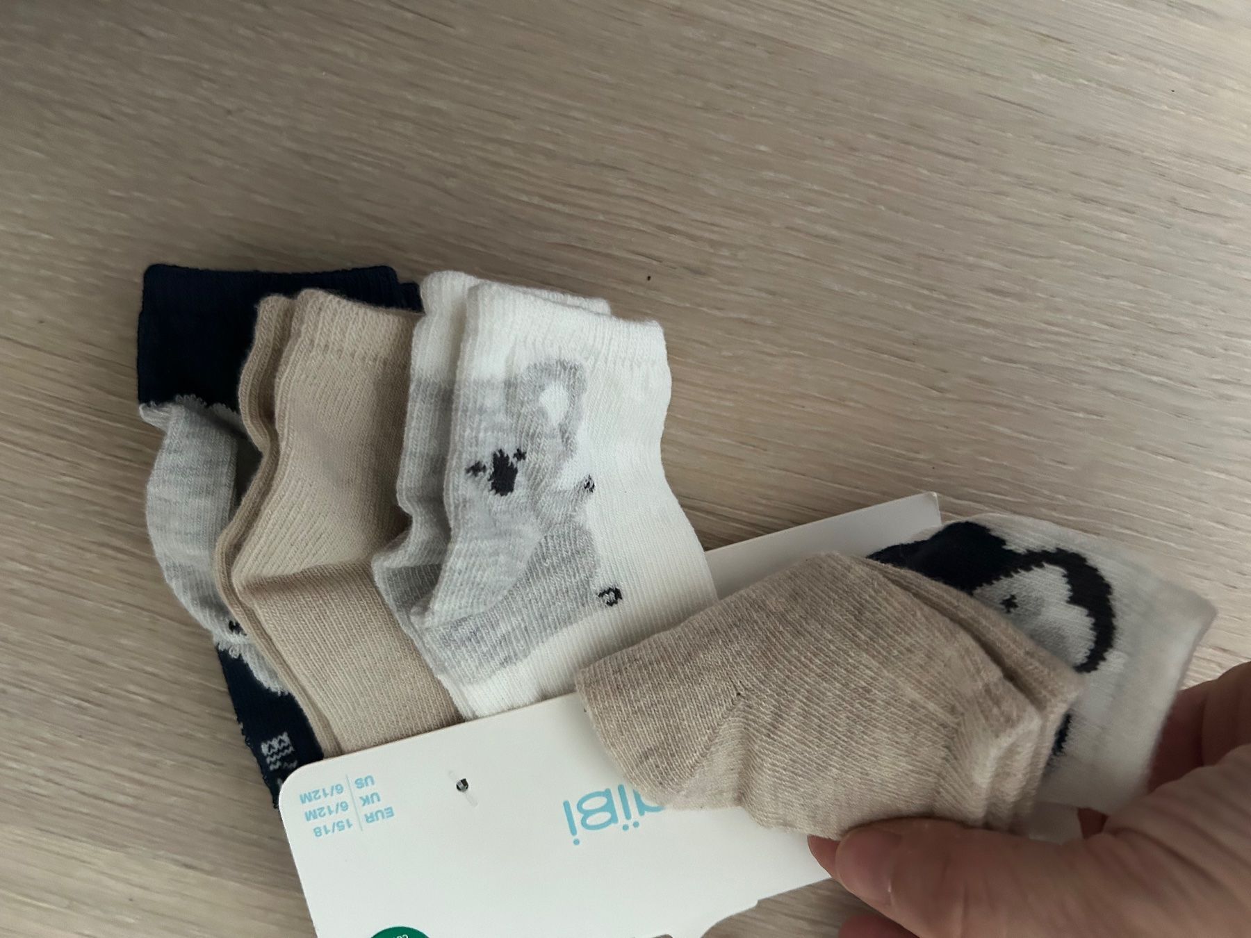 Calze per bambini: Obaibi Söckchen 5er Pack Koala Grösse 15/18 neu – Nuovo e nell'imballaggio originale da Zürich venduto da Caffeinecat 2