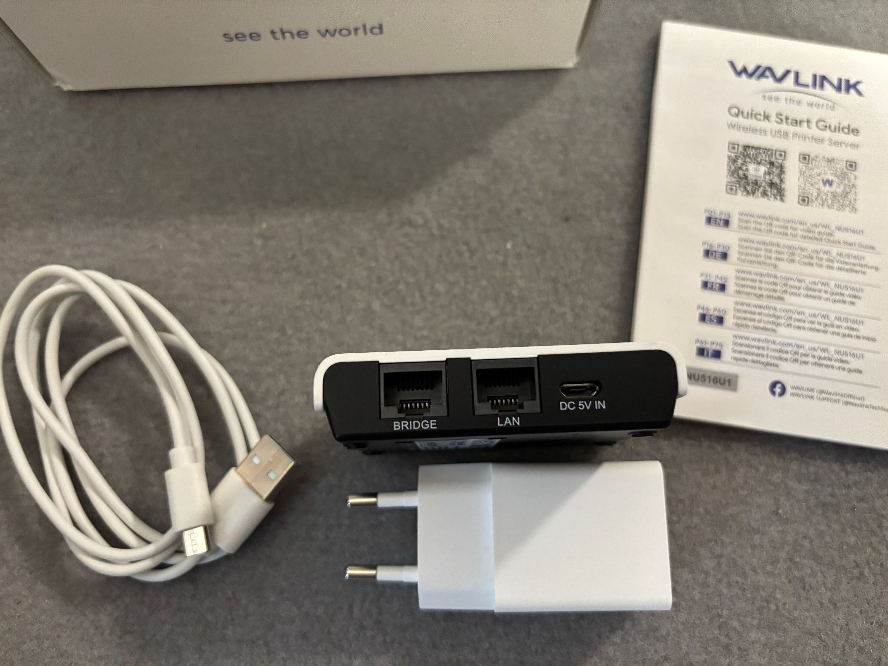 Printer-Server WAVLINK WL-NU516U1 (Neu (gemäss Beschreibung)) in Hinwil ...