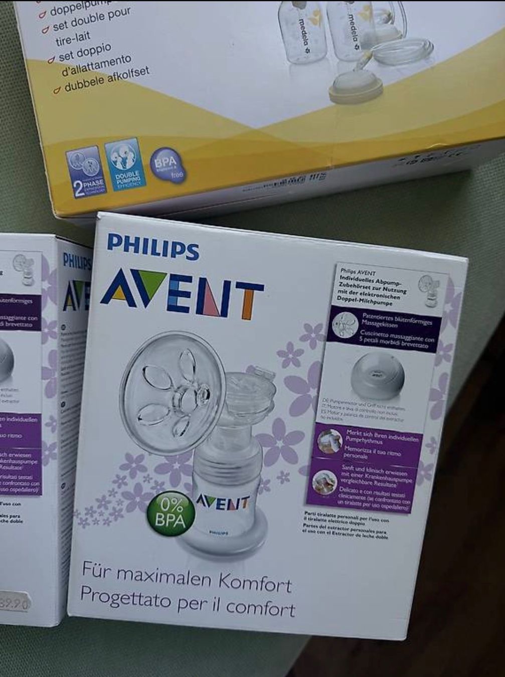 Philips Accessori per l’allattamento: Philips Avent Einzel-Abpumpset /pump-set – Nuovo (secondo la descrizione) da Bern venduto da mystyle_bern 3
