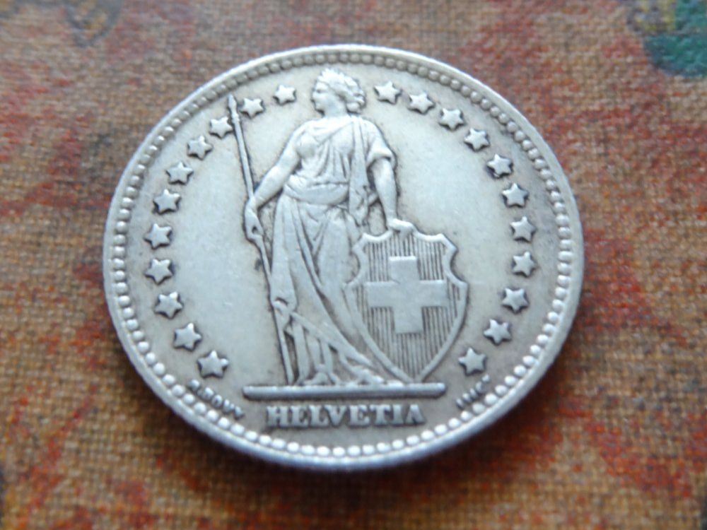 Tutti le monete: 1 Fr. 1920  (A) – Usato da Romanel-sur-Lausanne venduto da Swift13 1