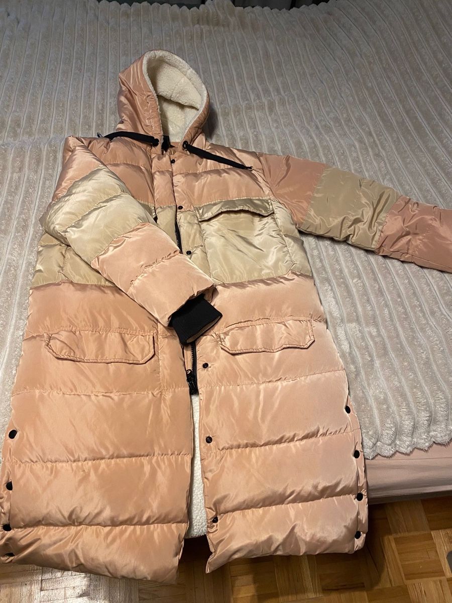Giacche: Jacke mit Kapuze, Grösse 34 Beige/Rosa – Nuovo (secondo la descrizione) da Basel venduto da zukk_ 1