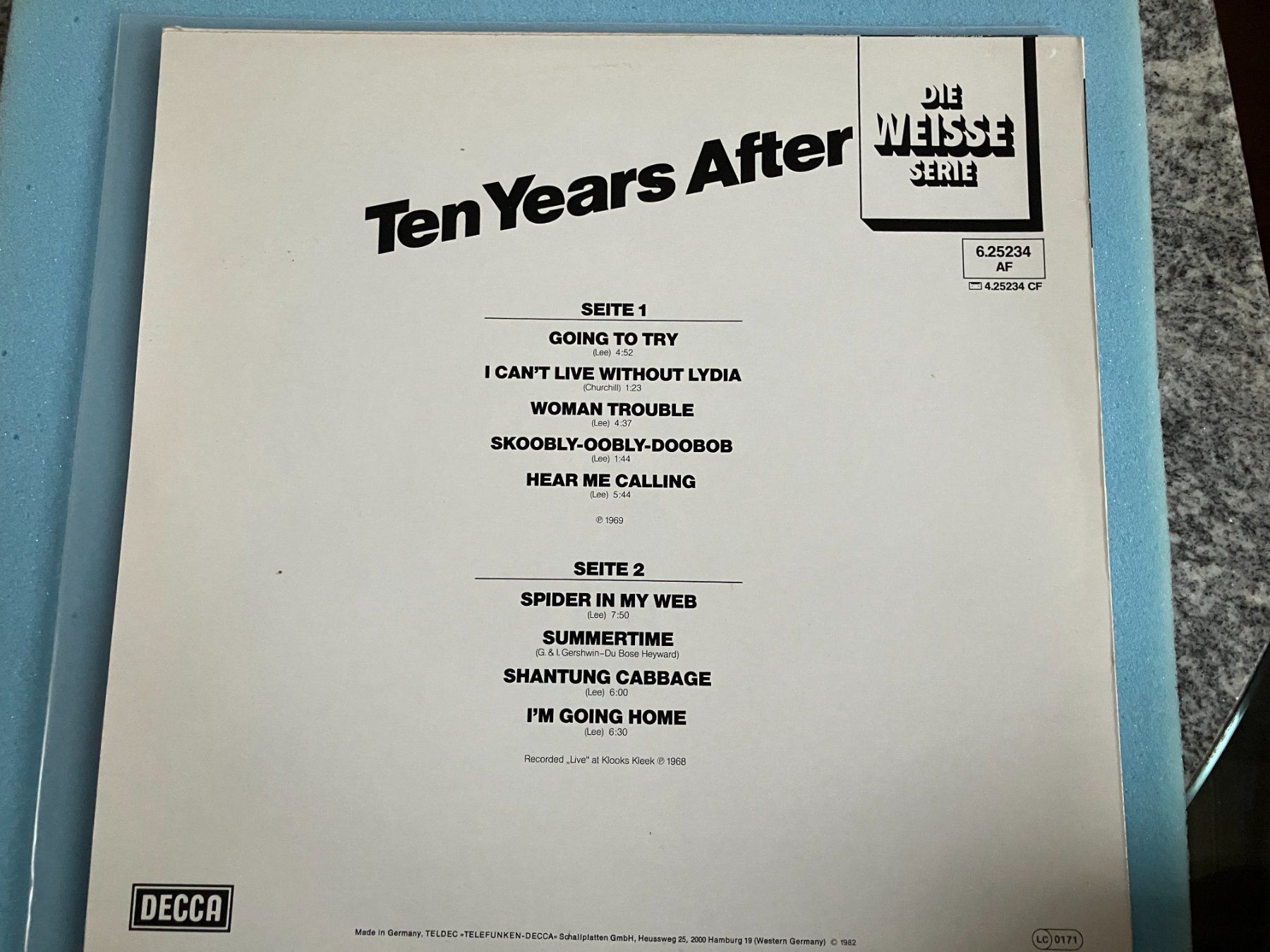 Dischi in vinile: Ten Years After – Usato da Aarwangen venduto da Jukebox3 1