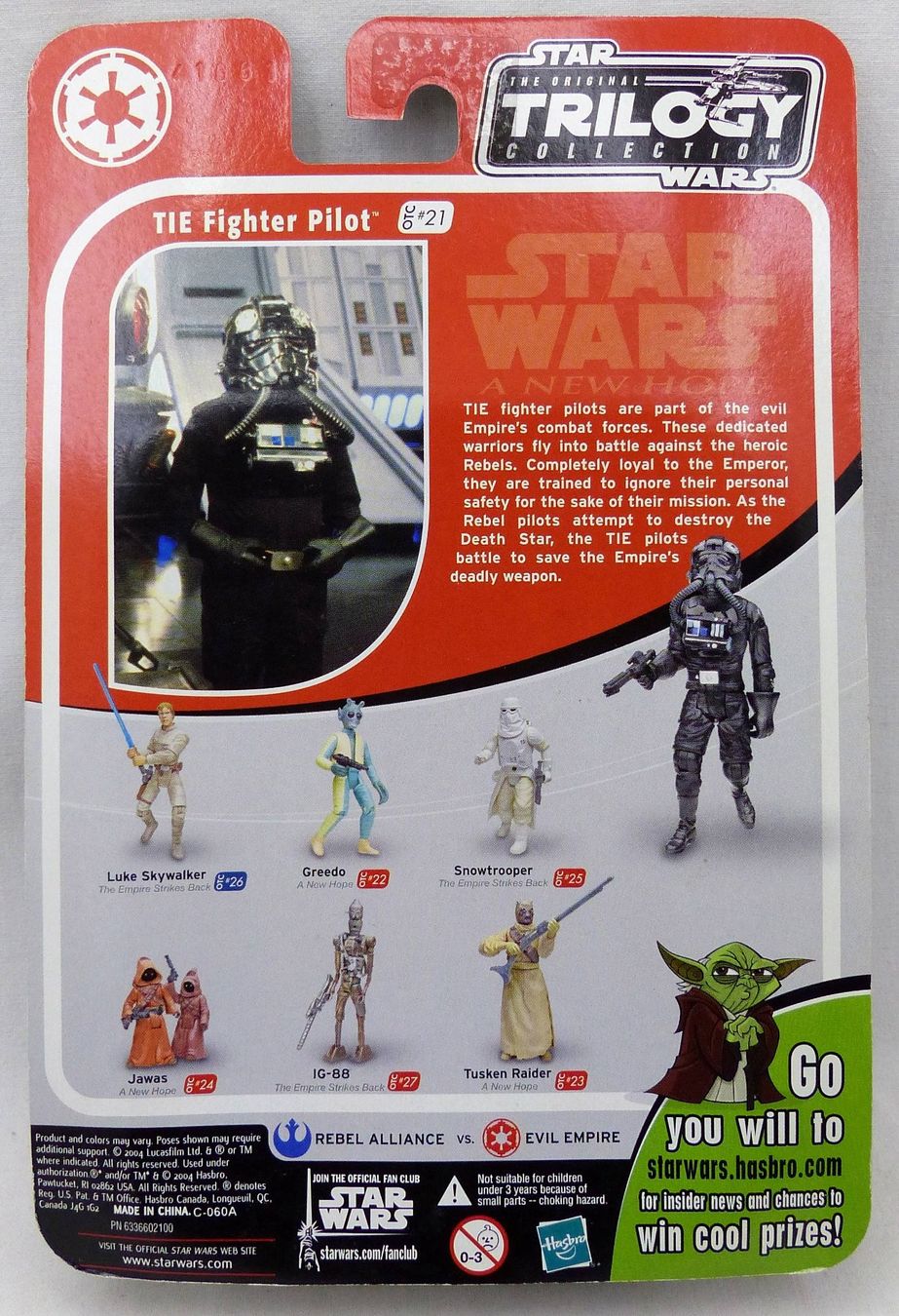 Star Wars Statuette: STAR WARS TIE FIGHTER PILOT OTC #21 ORIGINAL TRILOGY 2004 – Nuovo e nell'imballaggio originale da Lugano venduto da YouWantUS 1