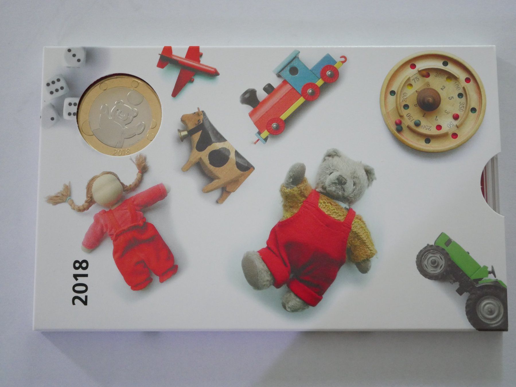 Tutti le monete: Schweizer Baby Münzsatz 2018 stgl ***TOP*** – Nuovo e nell'imballaggio originale da Kreuzlingen venduto da Samson01