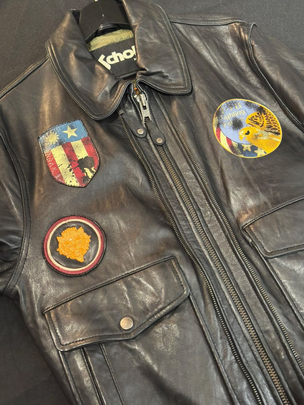 Schott Jacken: SCHOTT N.Y.C "LC1362" FLIGHT JACKET SZ: S – Gebraucht aus Cortaillod von Stay_Alive_vintage 3
