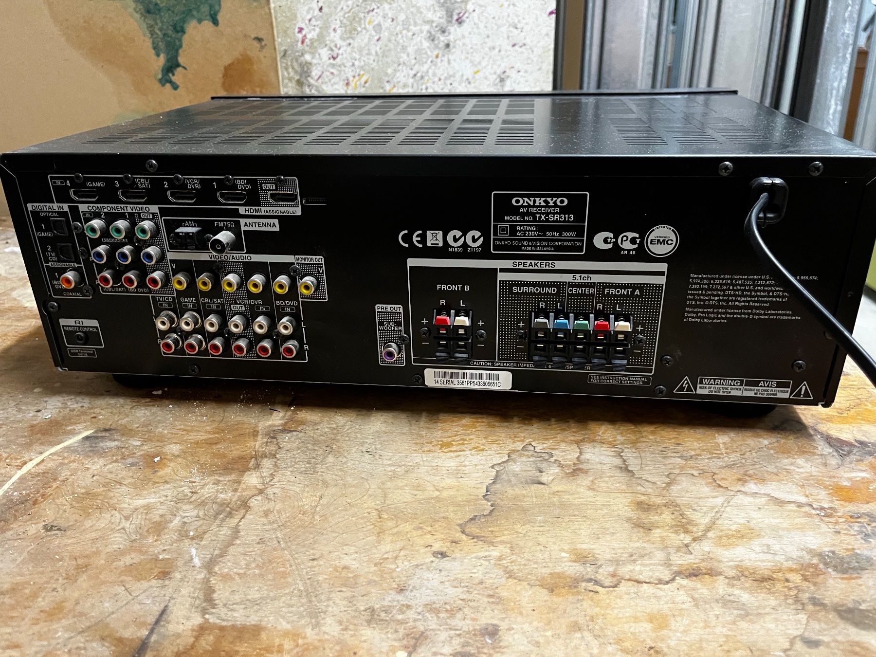 Onkyo Récepteurs: Onkyo AV Receiver TX-SR 313 – D'occasion à Hauptwil par Somigery 1