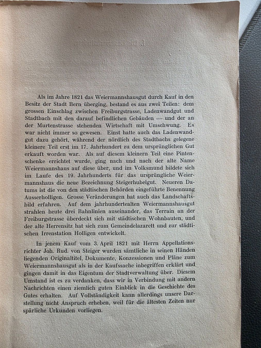 Livres: Weiermannshaus - Hans Morgenthaler - Bern – D'occasion à Walterswil BE par Lonitti 5