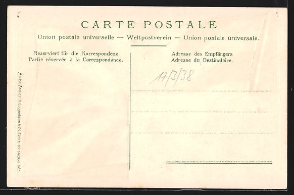 Cartoline postali: St. Gallen, Teilansicht von oben, Kanton – Usato da Berlin venduto da bartko-reher 1
