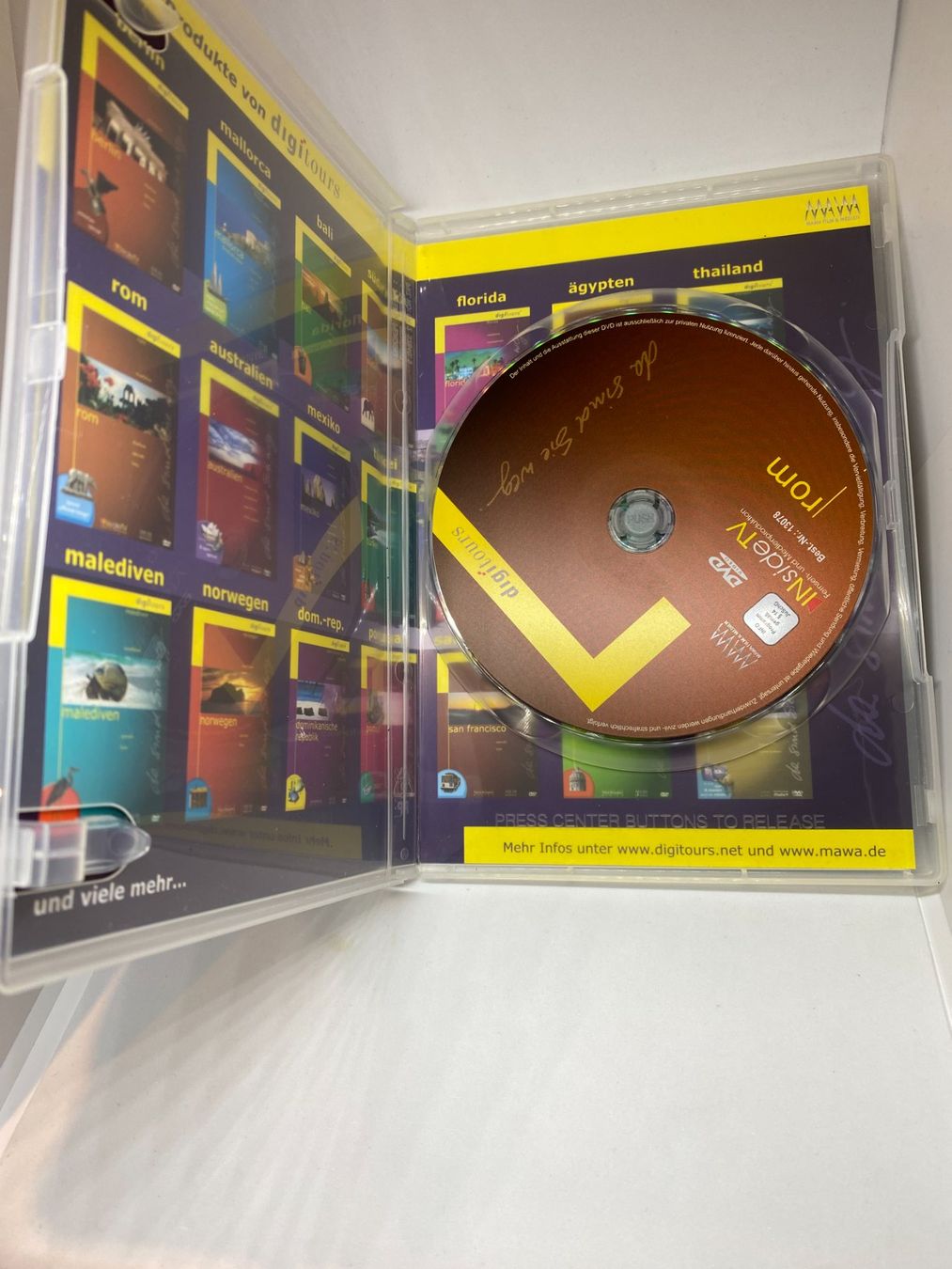 Alle DVDs: Bali + Rom  Reiseführer DVD – Gebraucht aus Herisau von Fissore 4