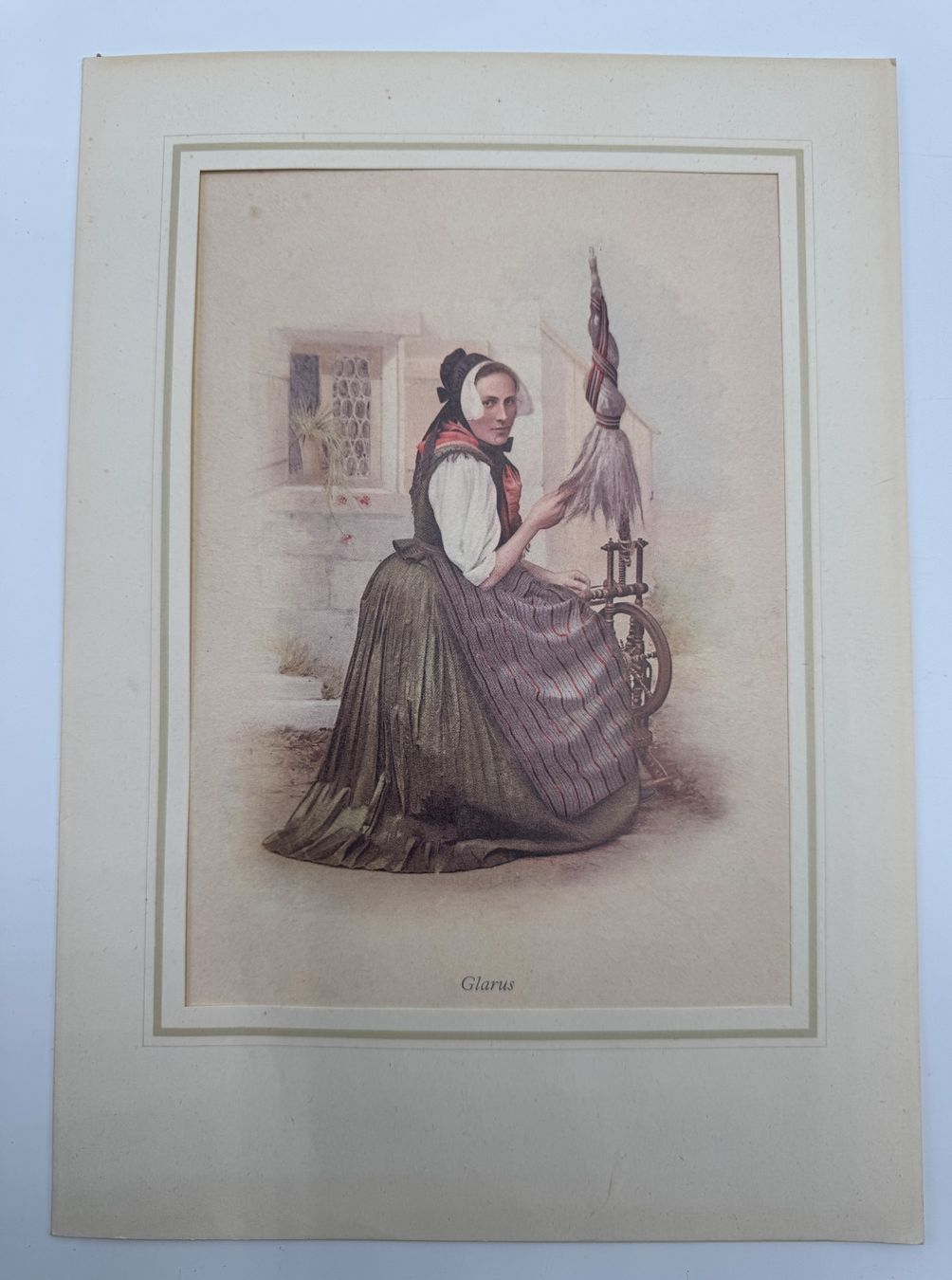 Posters & Illustrations: Trachtenbild 2 Stück – D'occasion à Sachseln par BONATI01