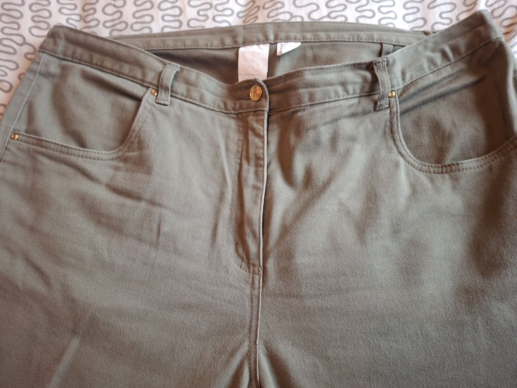 Hosen: Pantalon vert olive taille 48 marque AproductZ 98% coton – Gebraucht aus Villiers von san_jn5w 3