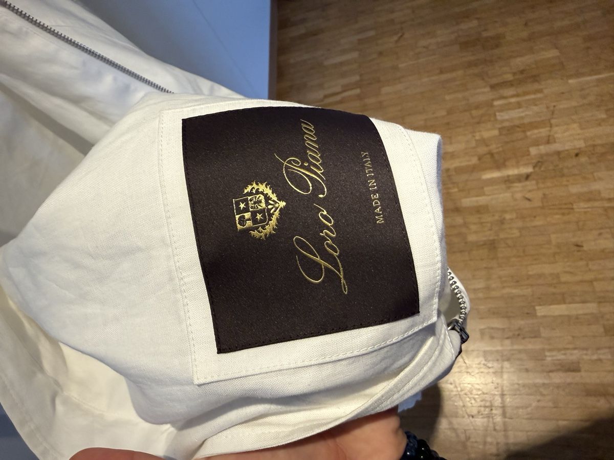 Loro Piana Giacche: Loro Piana Linen White Jacket 2026 – Nuovo (secondo la descrizione) da Genève venduto da SG_73 2