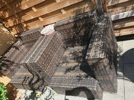 Ratan Gartensitzplätze inkl. KISSEN