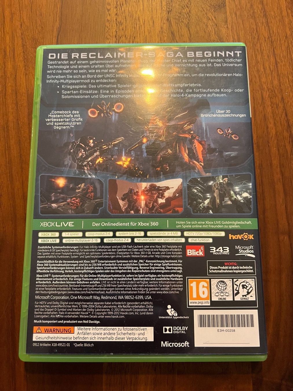 Microsoft Giochi: Halo 4 Xbox 360 – Usato da Dübendorf venduto da CellarSeller 1