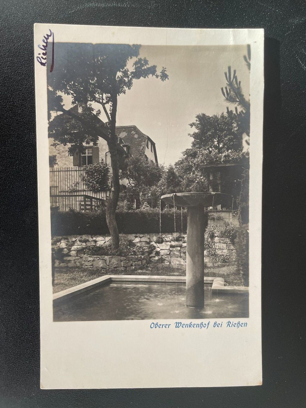 Cartoline postali: AK BS Basel, Oberer Wenkenhof bei Riehen – Usato da Thal venduto da Danny82