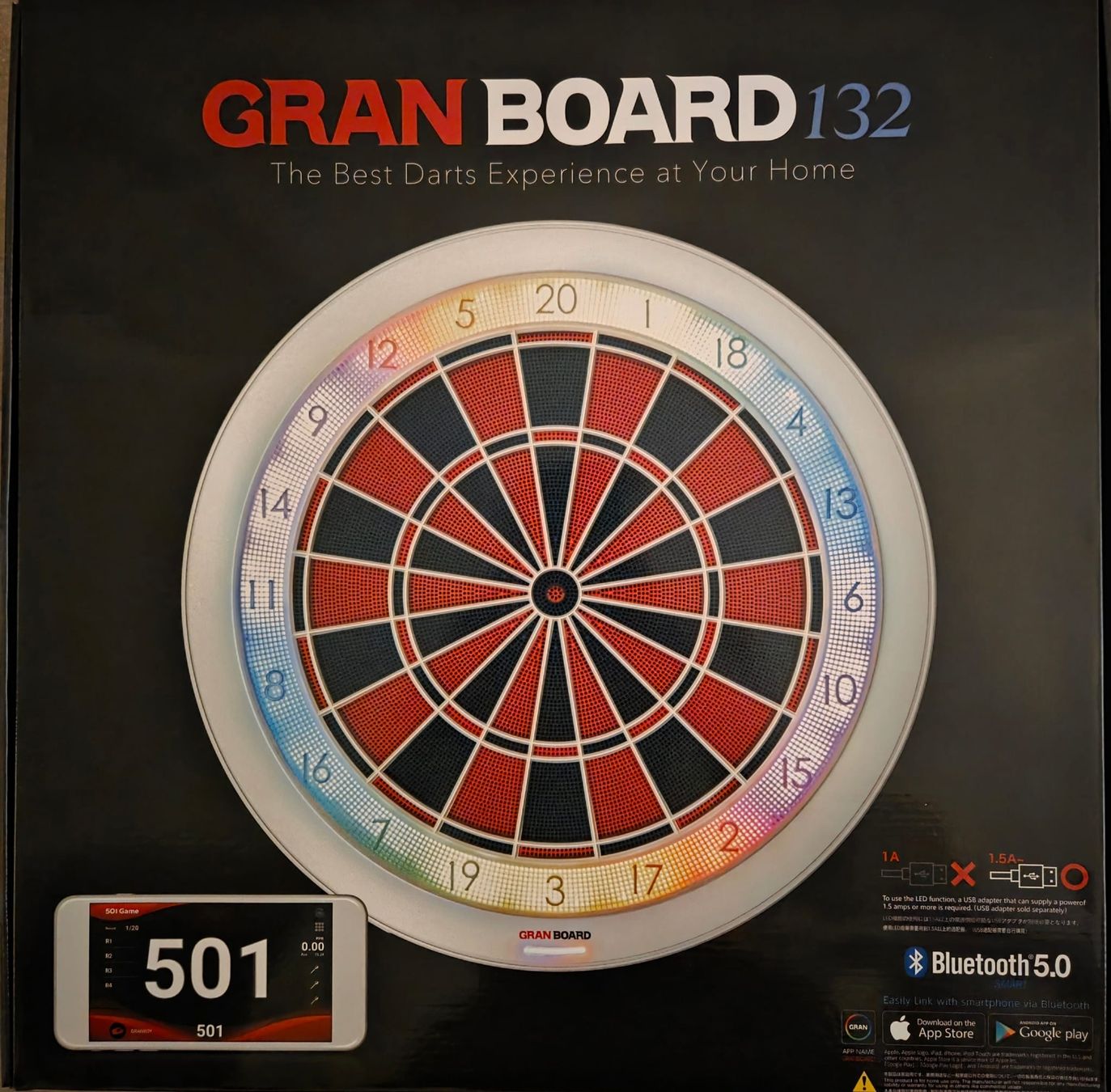Bogenschiessen: Elektro Dartboard (Gran Board 132) – Neu (gemäss Beschreibung) aus Steinen von bra_9w8w